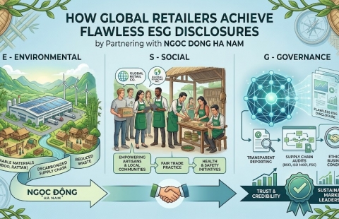 How Global Retailers Achieve Flawless ESG Disclosures by Partnering with Ngoc Dong Ha Nam